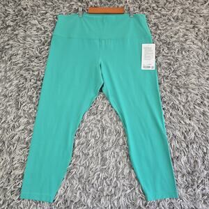 Lululemon Align HR Pant 25 Pants Womens 18 Green Nulu High Rise Leggings Yoga